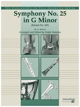 Symphony No. 25 in G minor Mvts 1-2 Orchestra sheet music cover Thumbnail